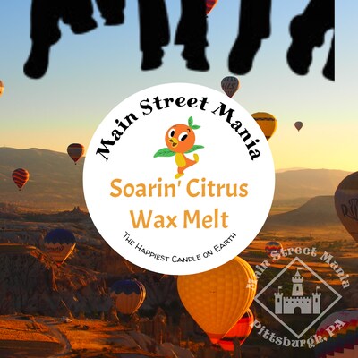 Soarin' Citrus Happiest Candle on Earth Wax Melts - image1